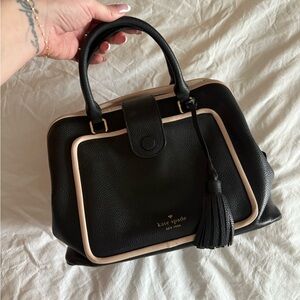 Kate Spade Black and Pink Satchel